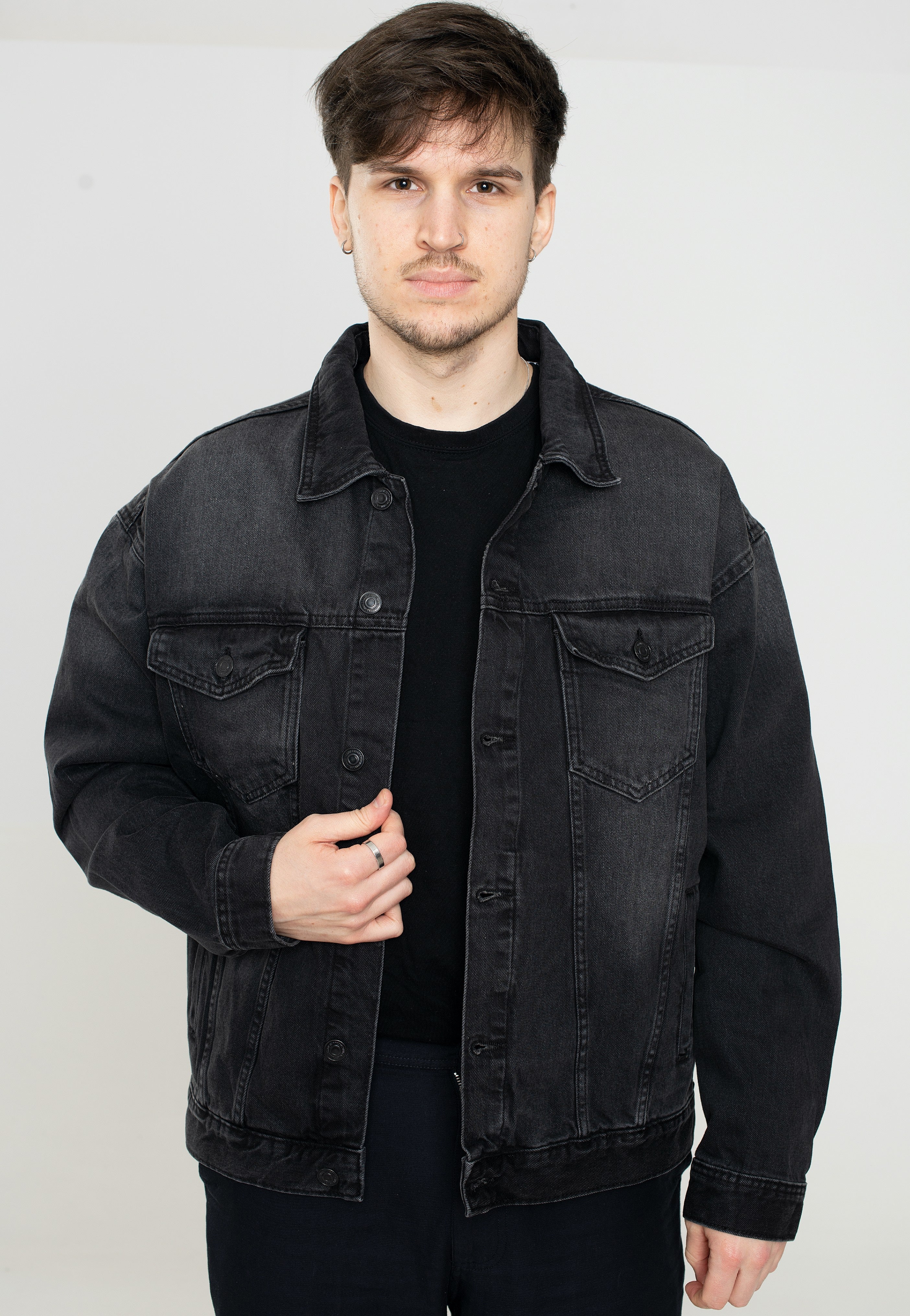 Only Sons Rick Ovz Black Jeans Jacket