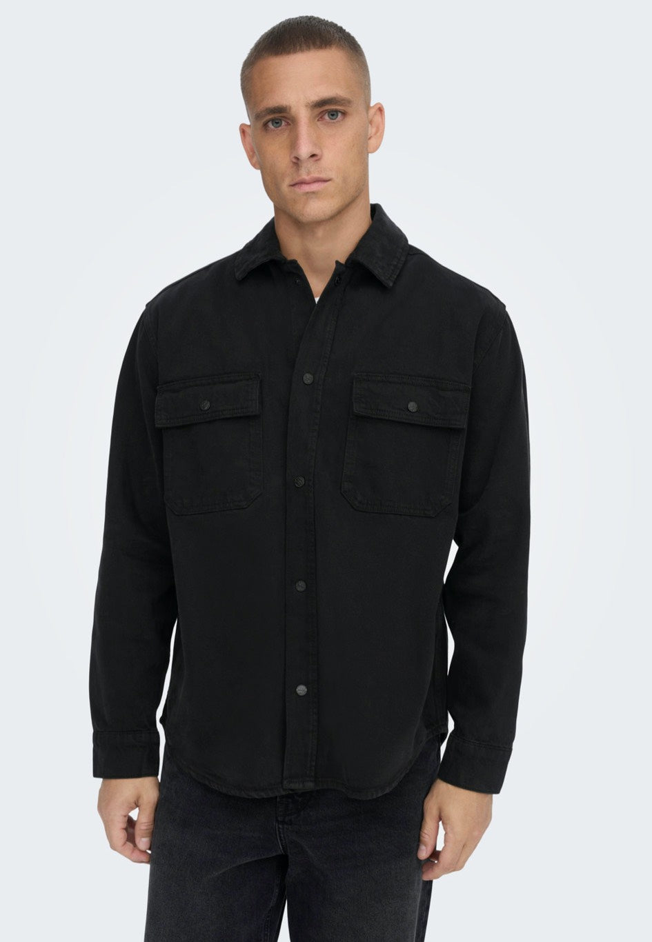 Only & Sons - Team Heavy Twill Black - Shirt