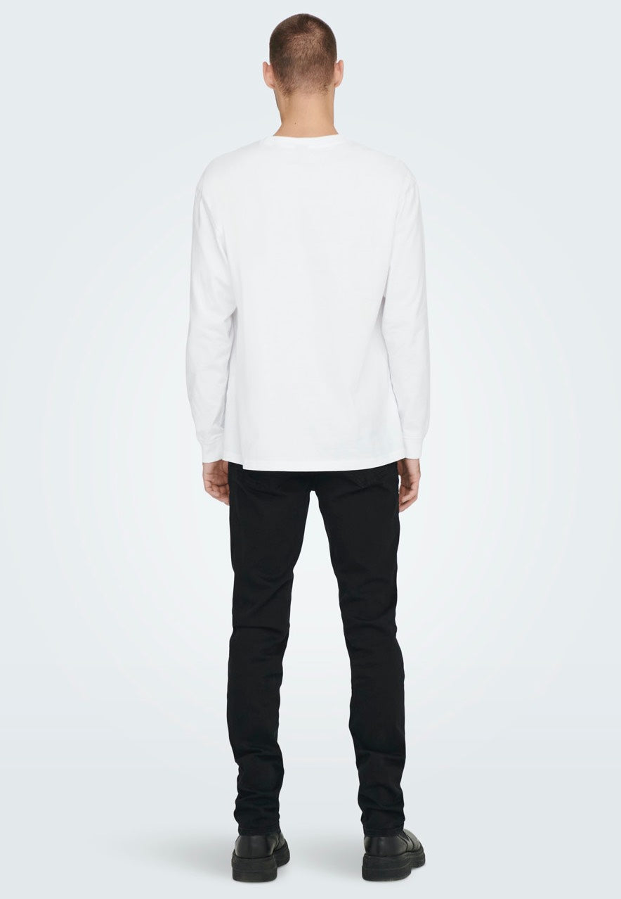 Only & Sons - Weft Reg Black Denim - Jeans