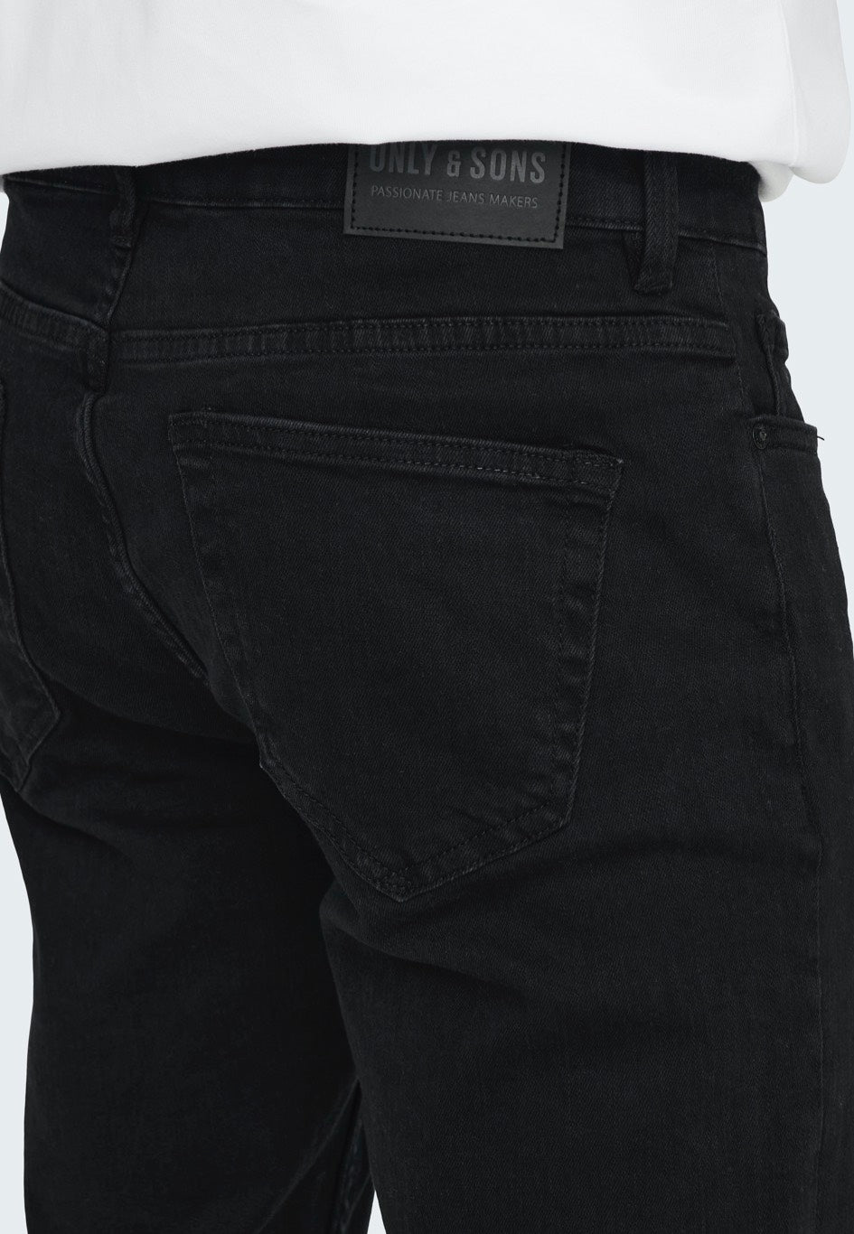 Only & Sons - Weft Reg Black Denim - Jeans