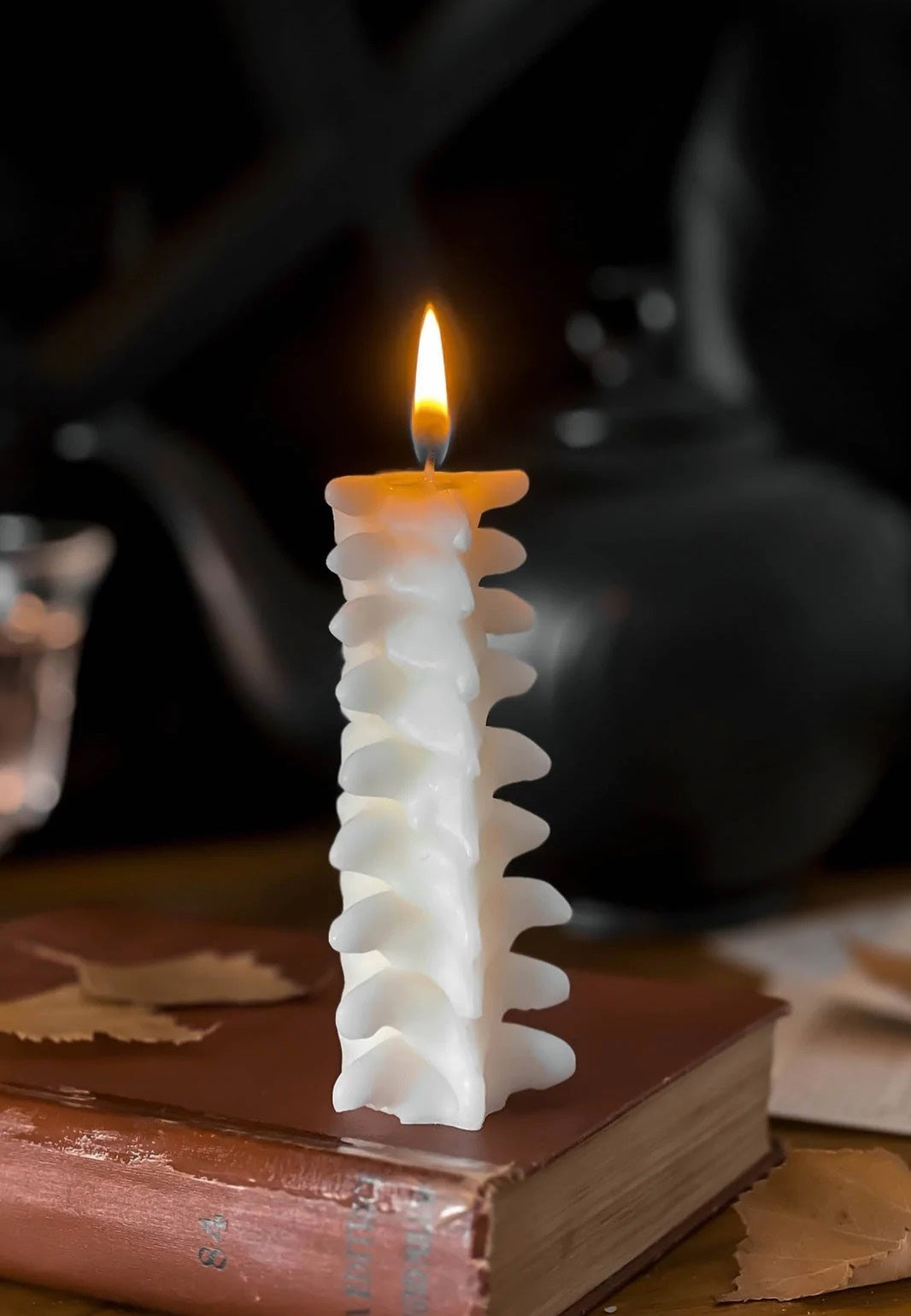 Killstar - Ossuary Moulded White - Candle