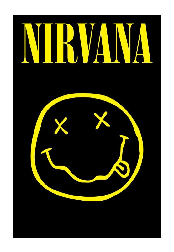 Nirvana - Happy Face - Poster