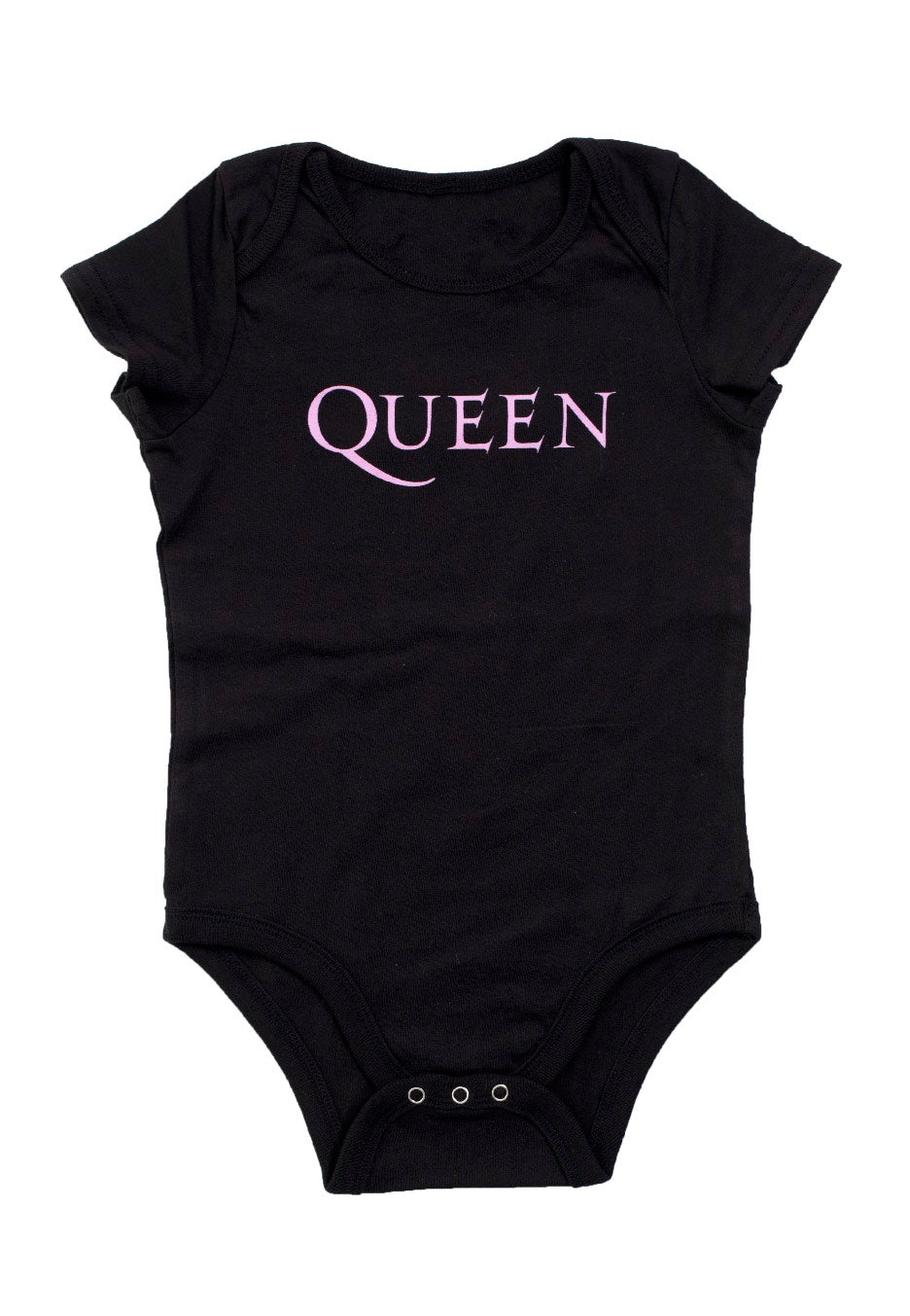 Queen - Pink Logo Babygrow - Bodysuit