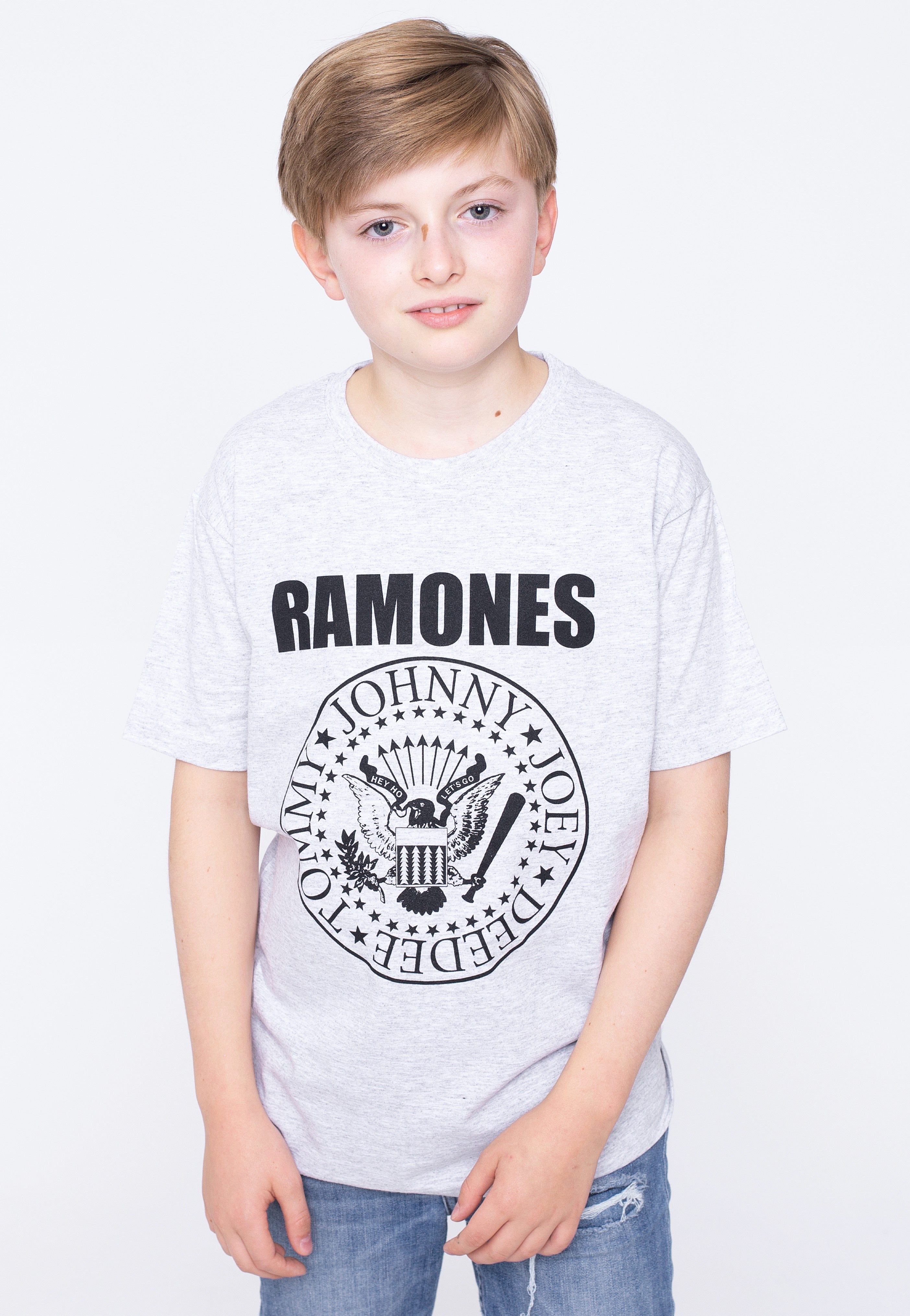 Ramones - Presidential Seal Kids Heather - T-Shirt