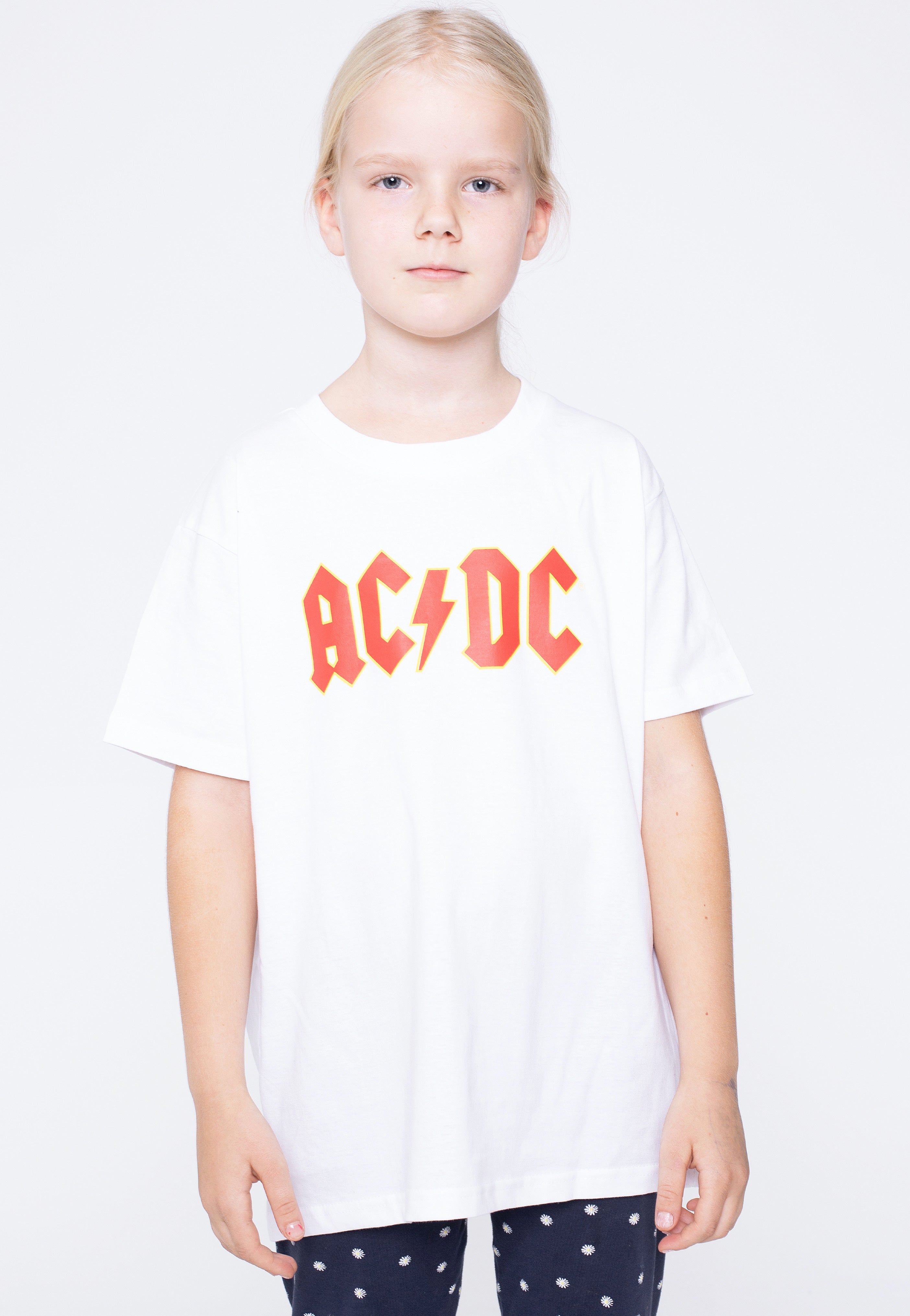 AC/DC - Packaged Logo Kids White - T-Shirt