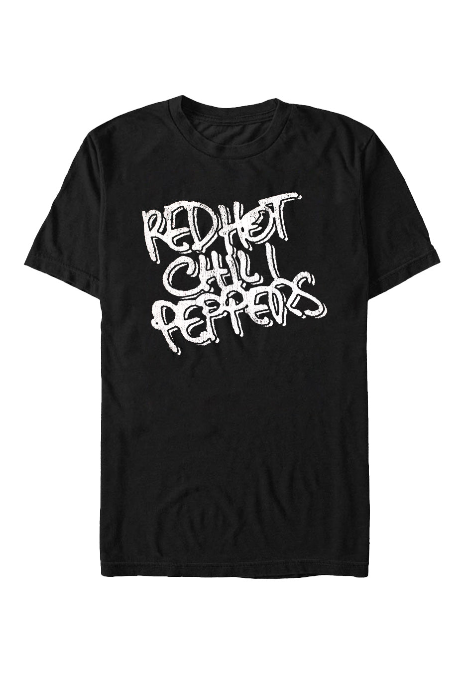 Red Hot Chili Peppers - Black & White Logo - T-Shirt