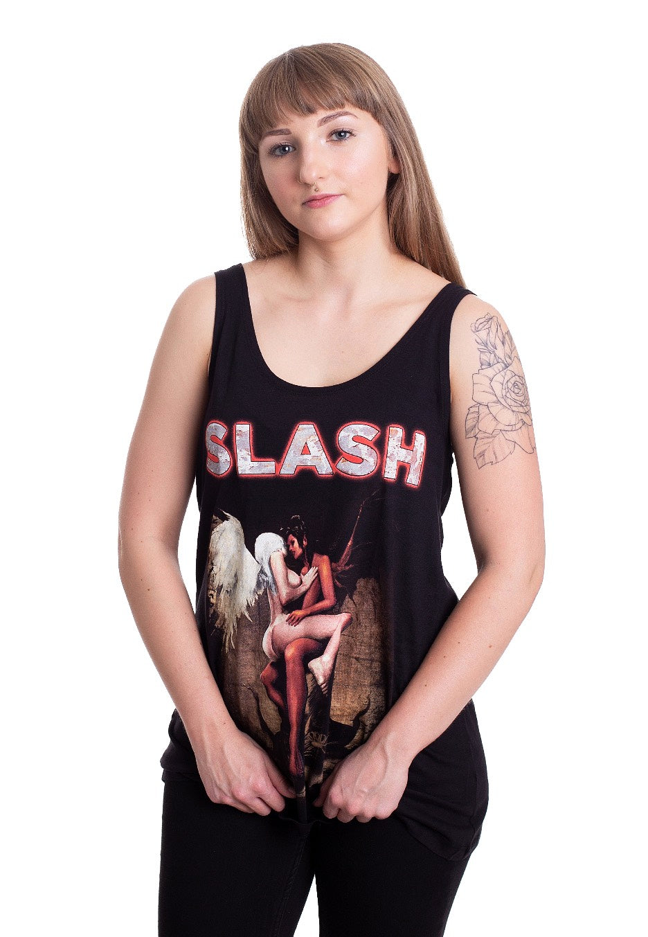 Slash - Angel & Devil Puff Print - Tank