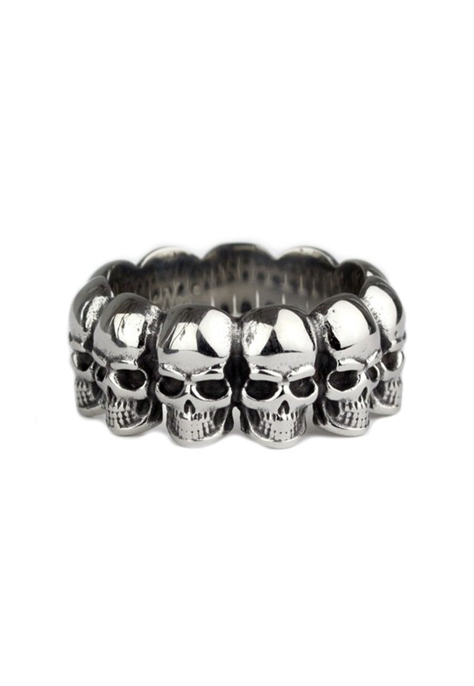 etNox - Skulls Silver - Ring