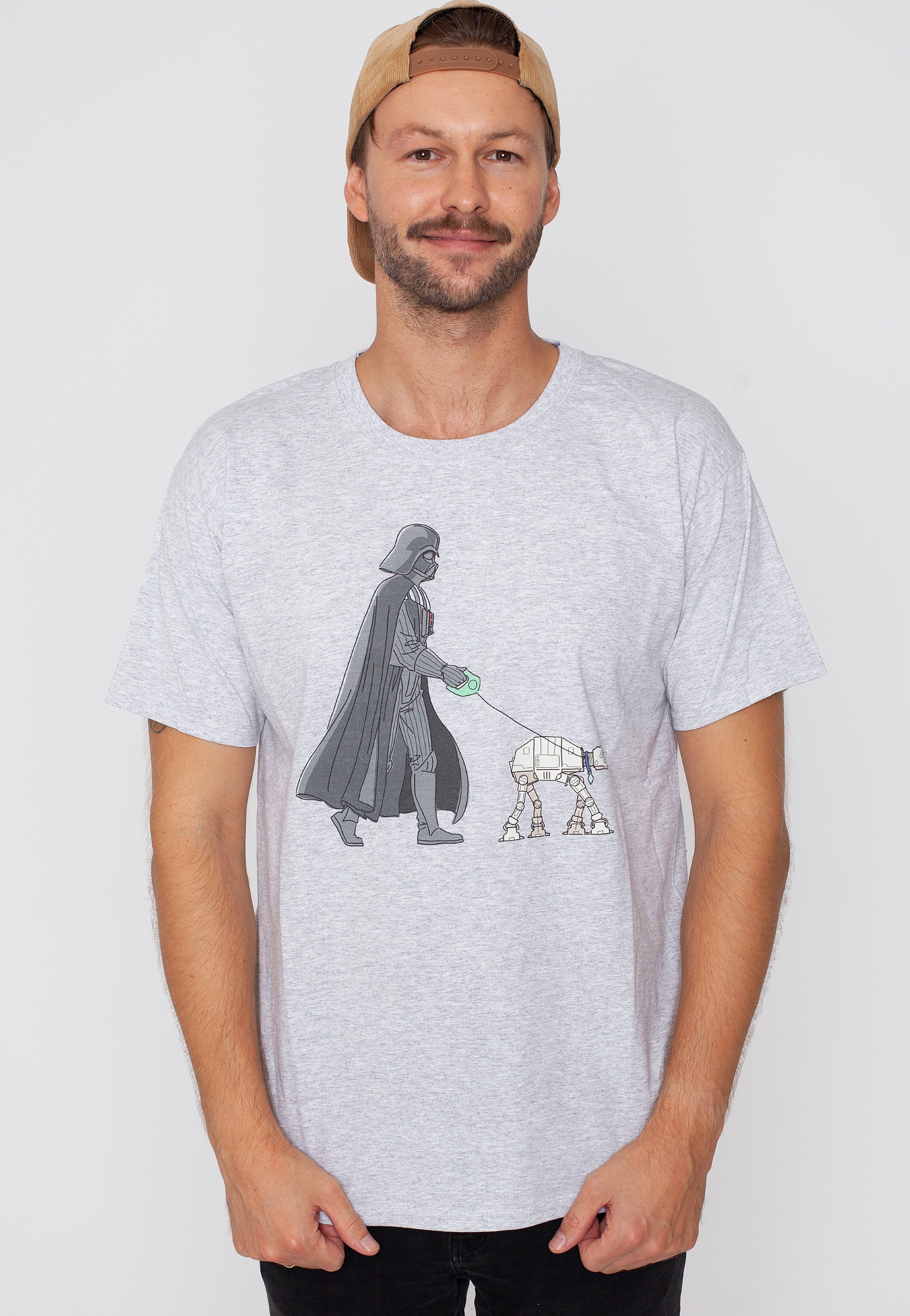 Star Wars - Vader Walker Grey - T-Shirt