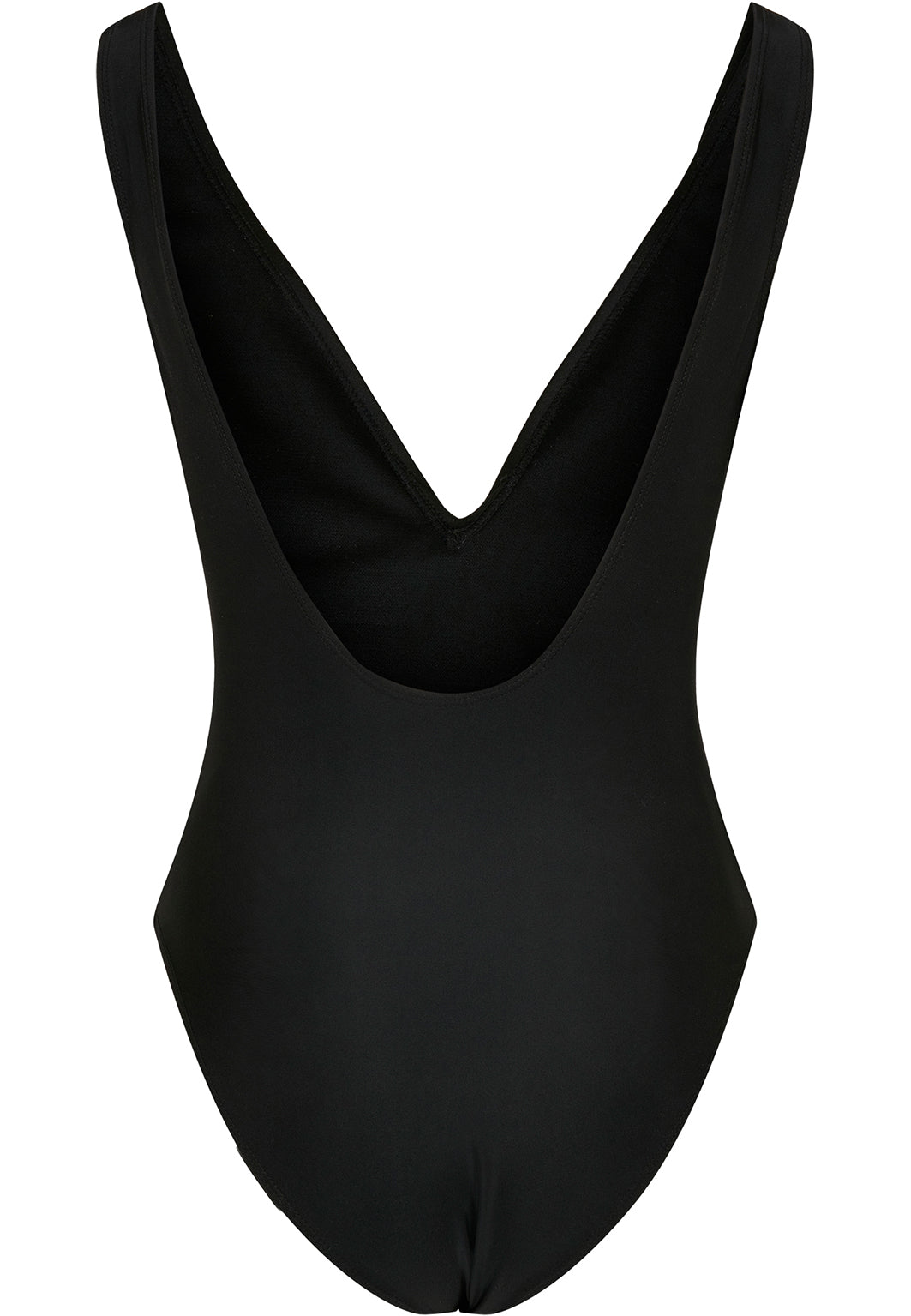 Urban Classics - Ladies Recycled High Leg Black - Swimsuit