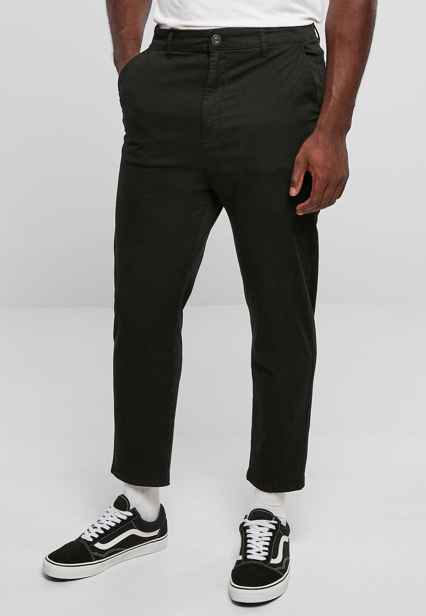 Urban Classics - Cropped Chino Black - Pants