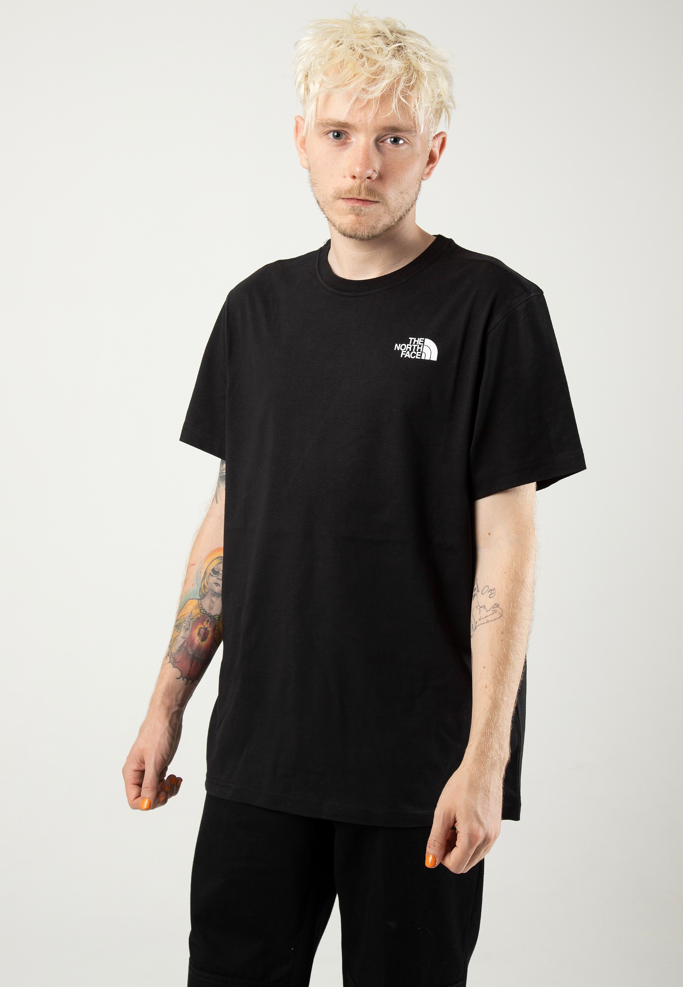 The North Face - Mountain Outline Tnf Black/TNF White - T-Shirt