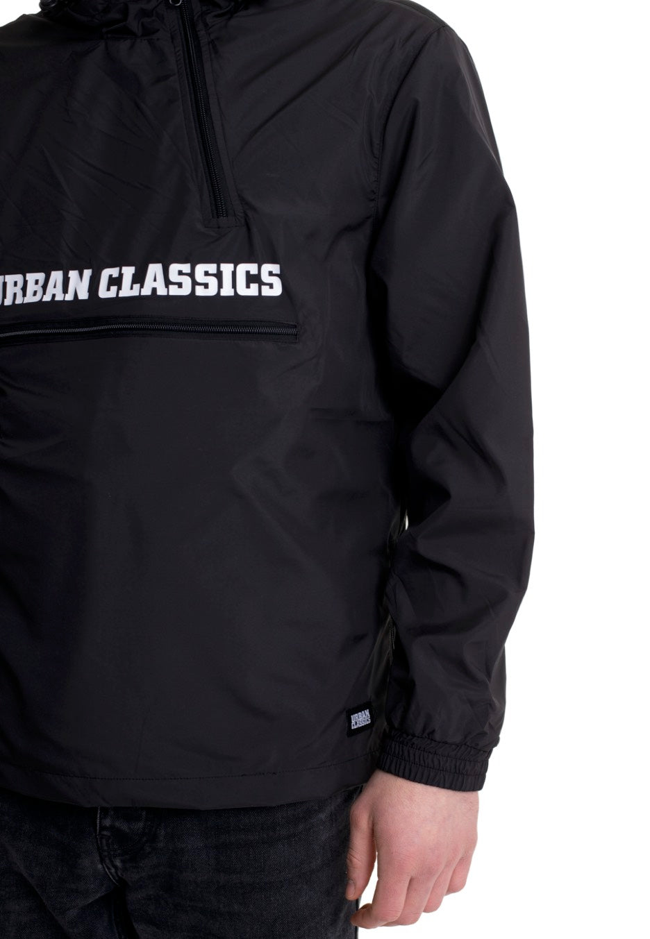 Urban Classics - Commuter Pull Over Black - Jacket