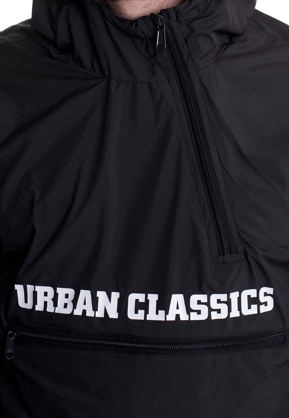 Urban Classics - Commuter Pull Over Black - Jacket