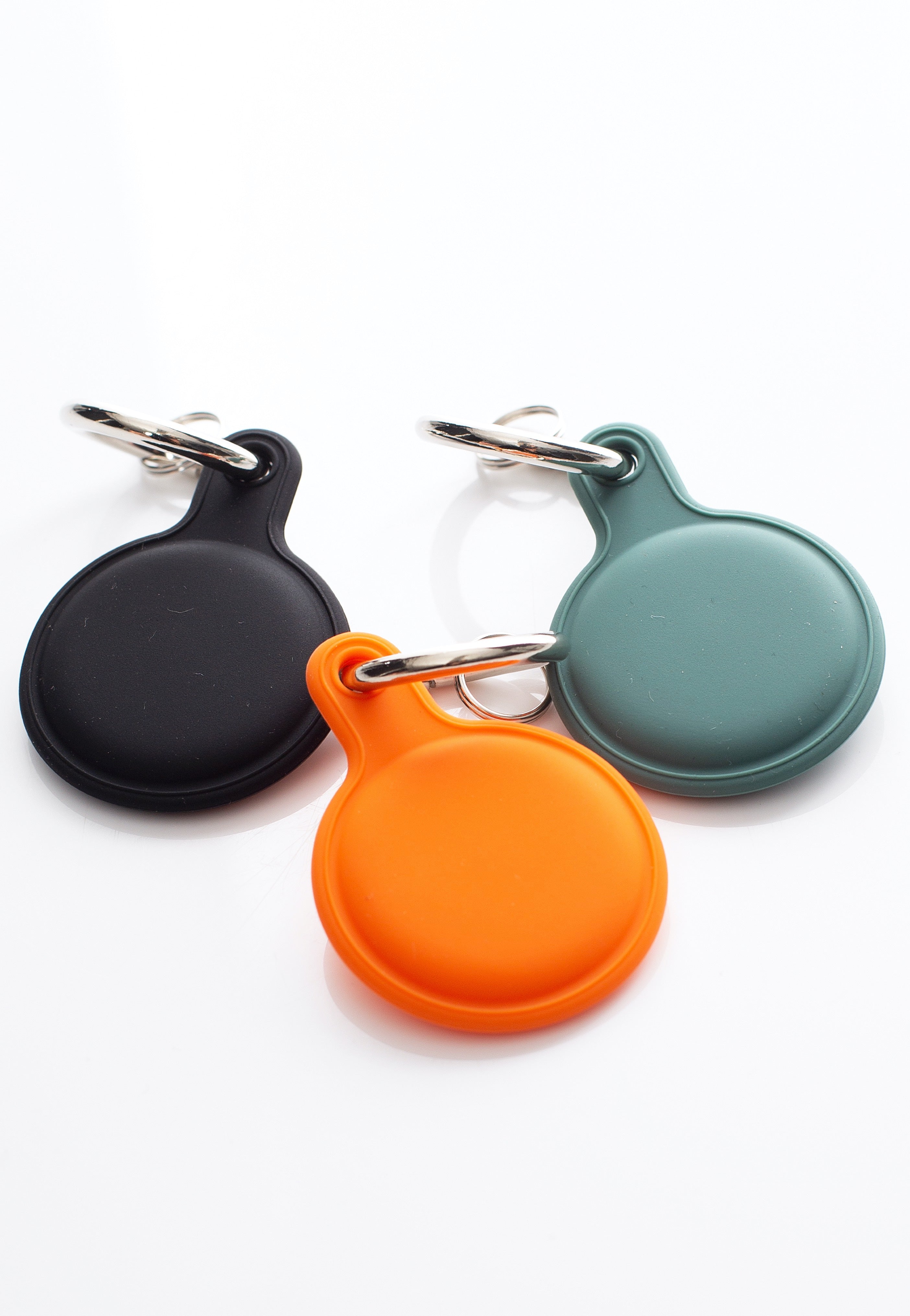 Urban Classics - Key Finder Case Pack Of 3 Black/Orange/Darkmint - Key Finder