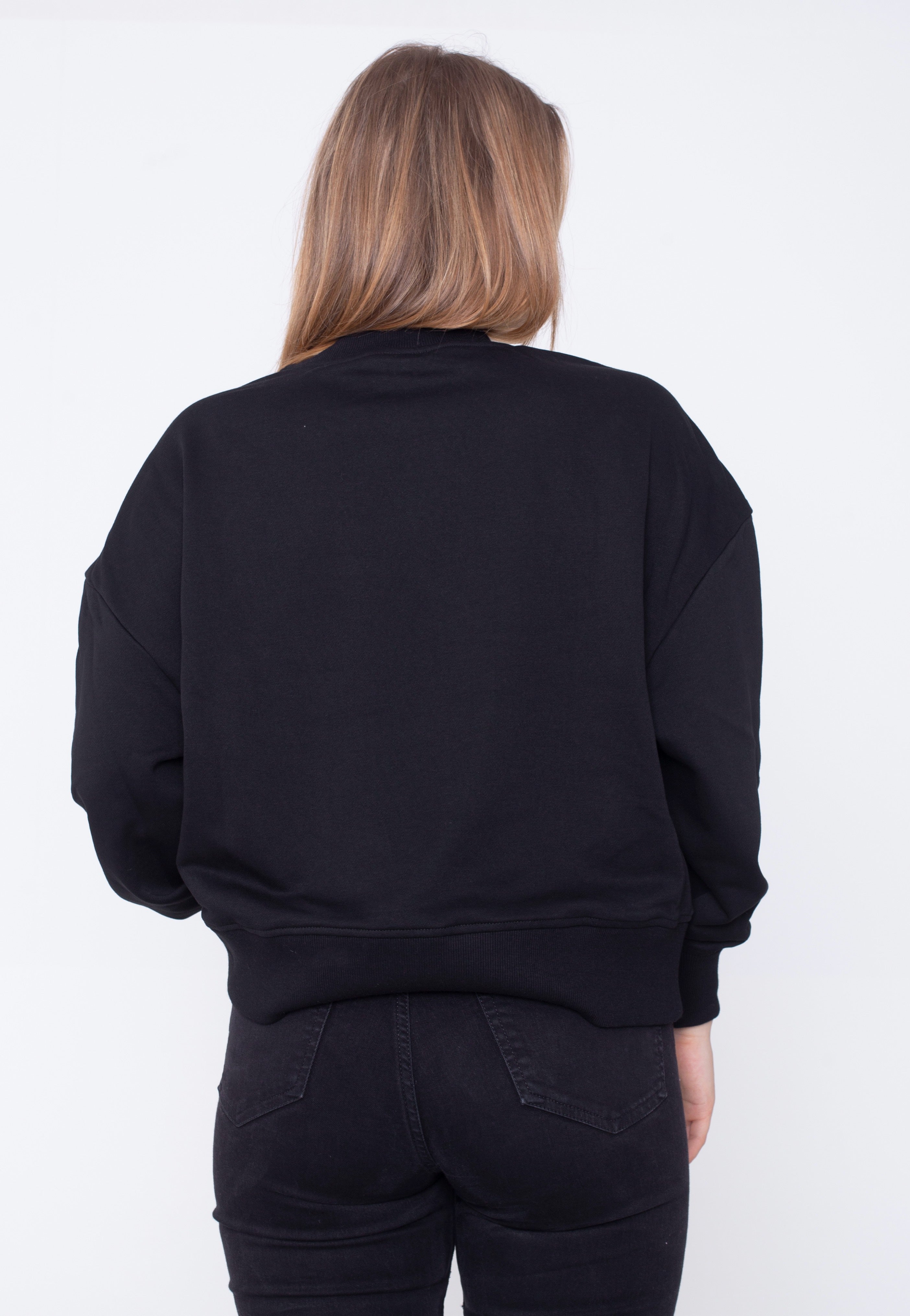 Urban Classics - Ladies Oversized Terry Black - Sweater