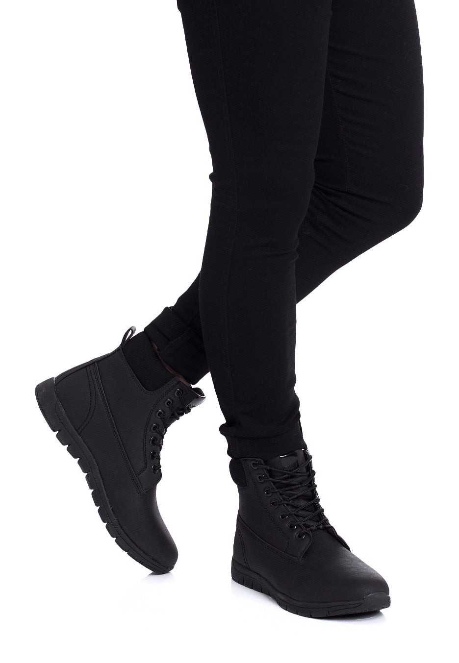 Urban Classics - Runner Boots Black/Black/Black - Shoes