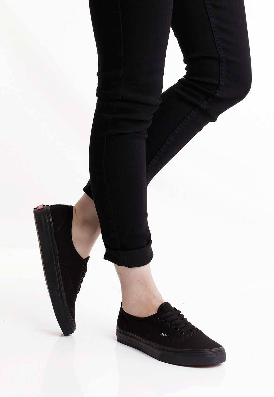 Girl vans black shop